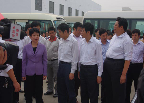 江苏省副省长视察本厂