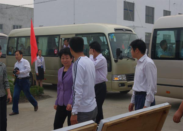 江苏省副省长视察本厂