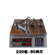 220型驳接爪90度二爪分解重量图