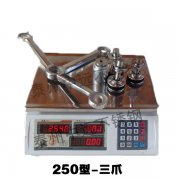 250型驳接爪三爪分解重量图